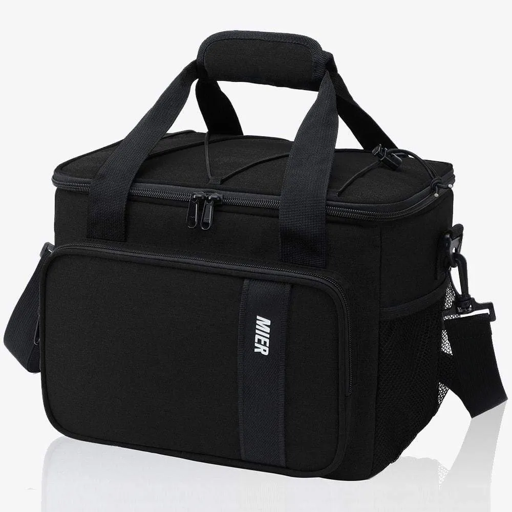 Large Insulated Lunch Cooler Bag for Men Women
