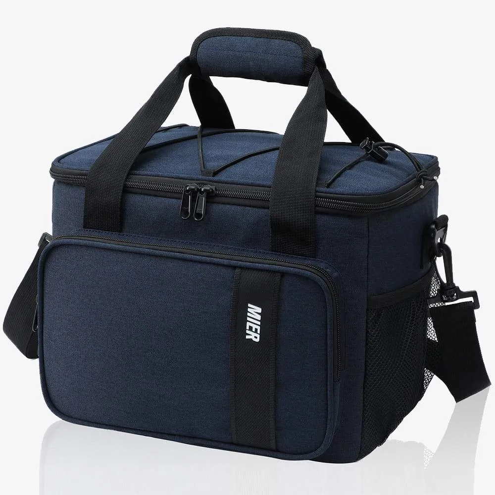 Large Insulated Lunch Cooler Bag for Men Women