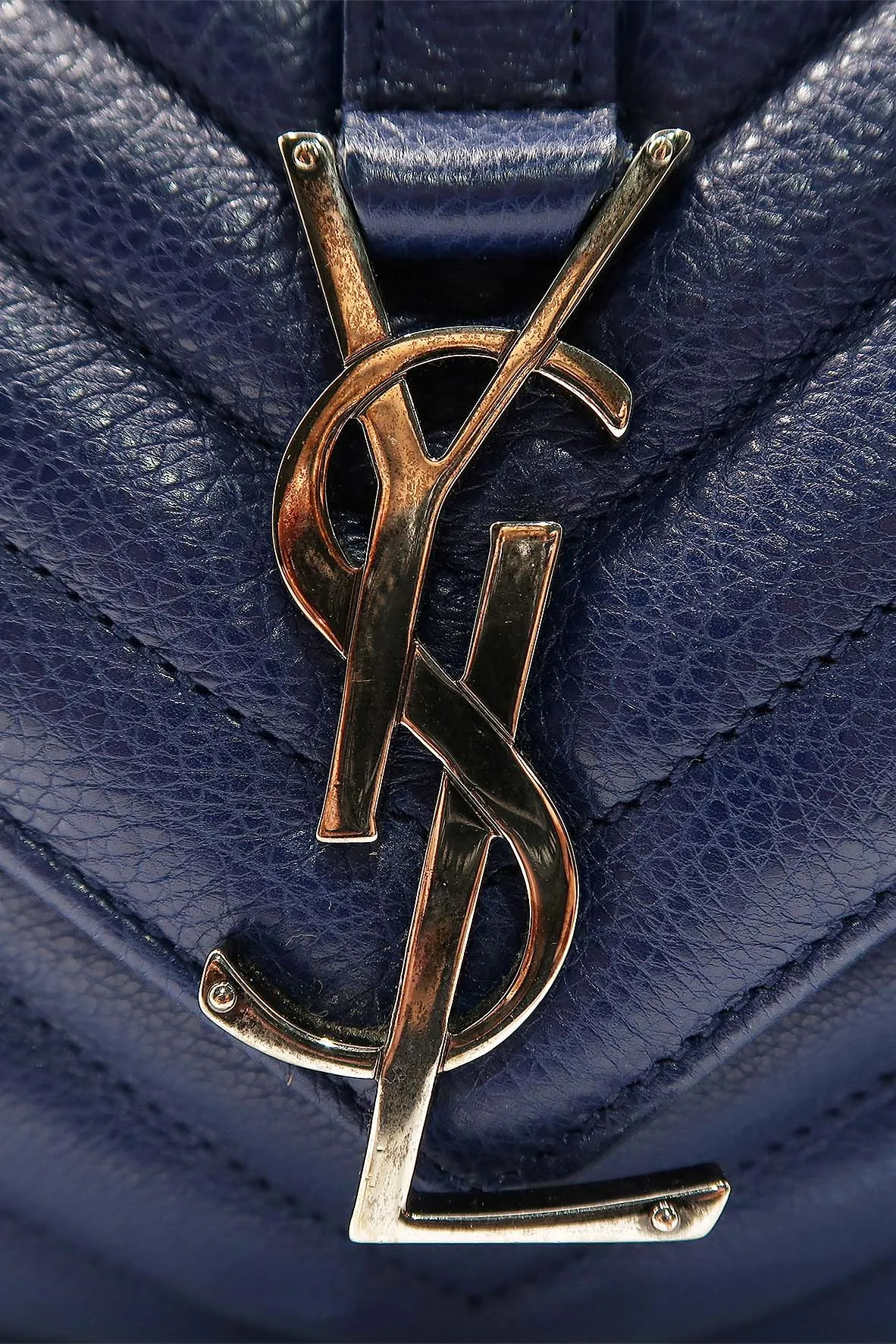 Large Monogram College Bag Navy