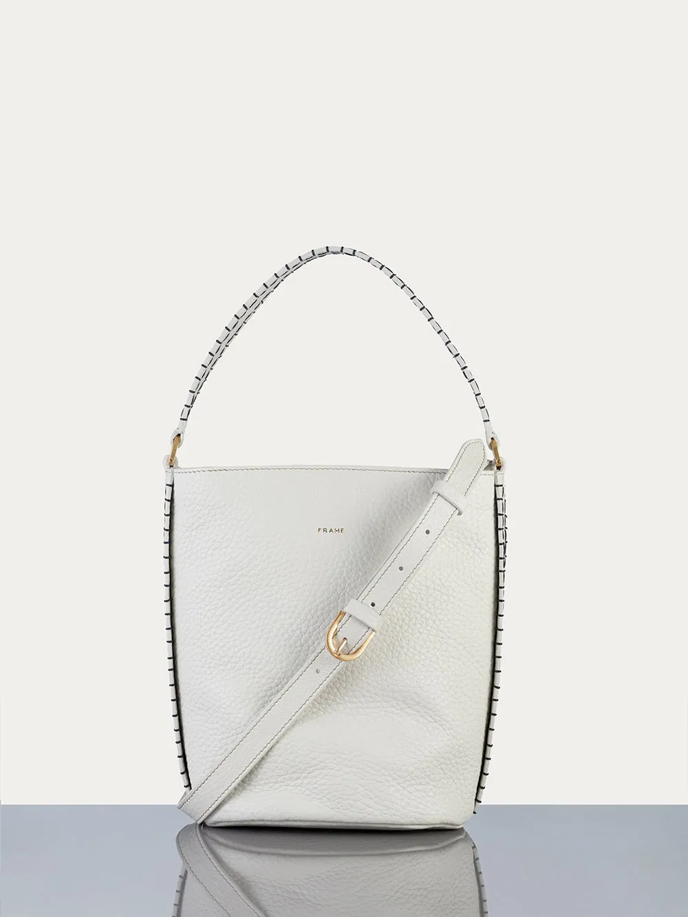 Le Artisan Bucket Bag -- Off White