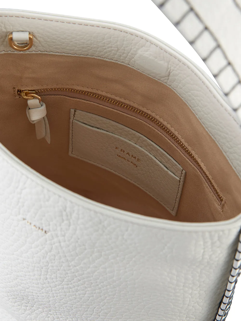 Le Artisan Bucket Bag -- Off White