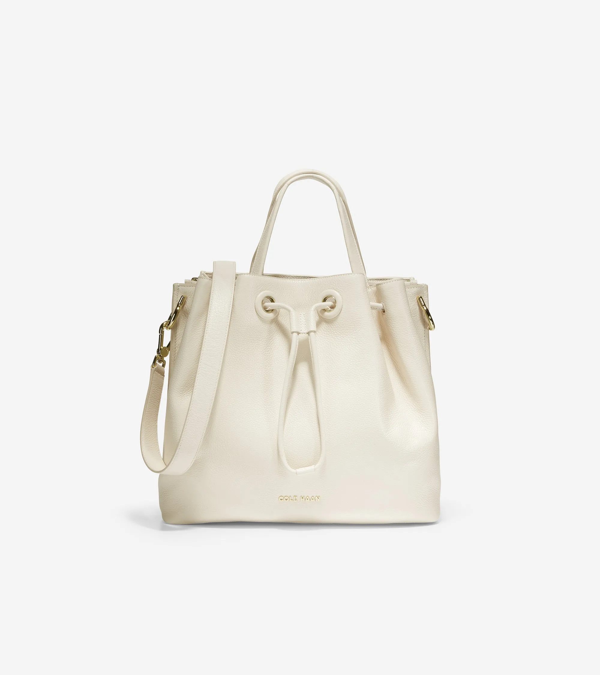 Leather Bucket Bag