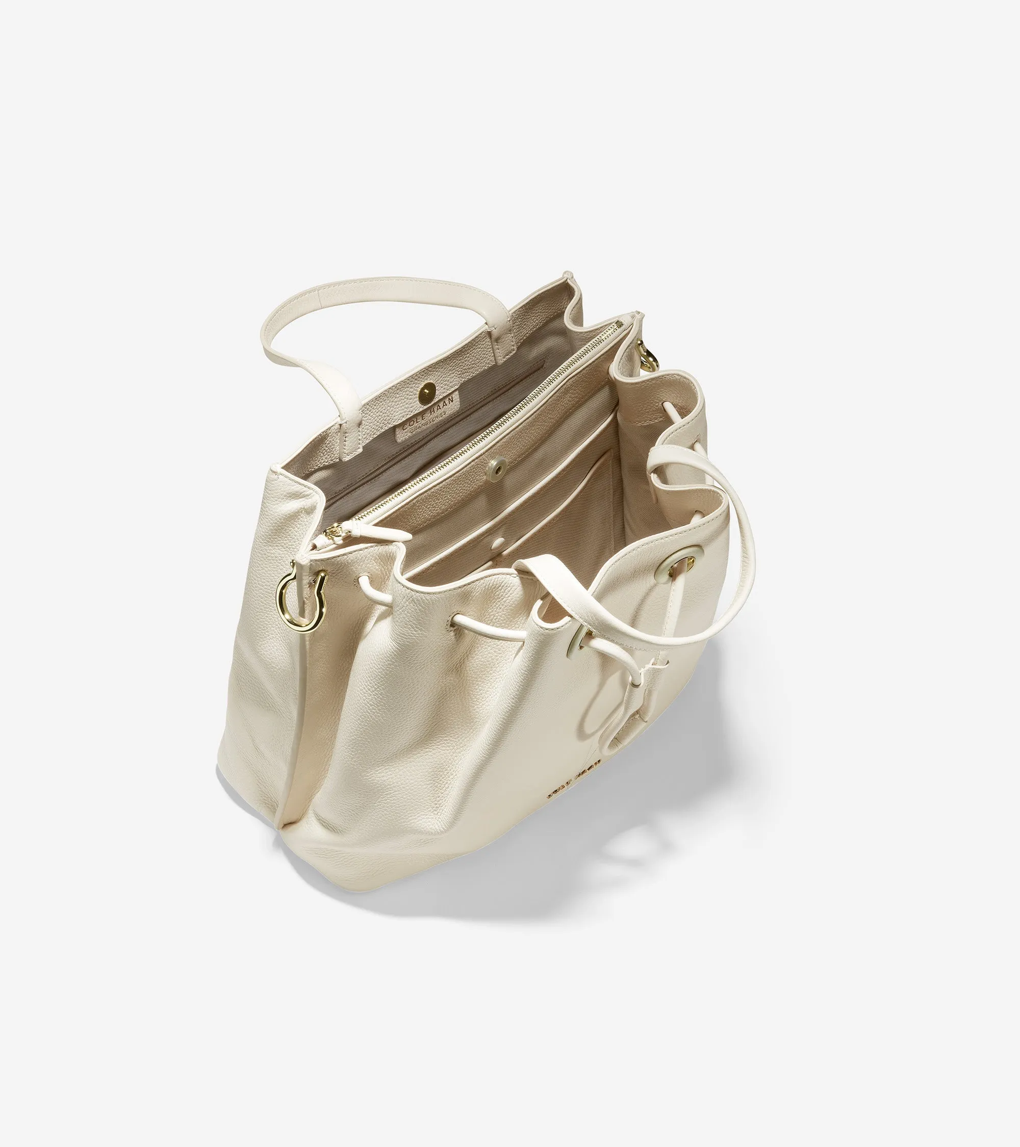 Leather Bucket Bag