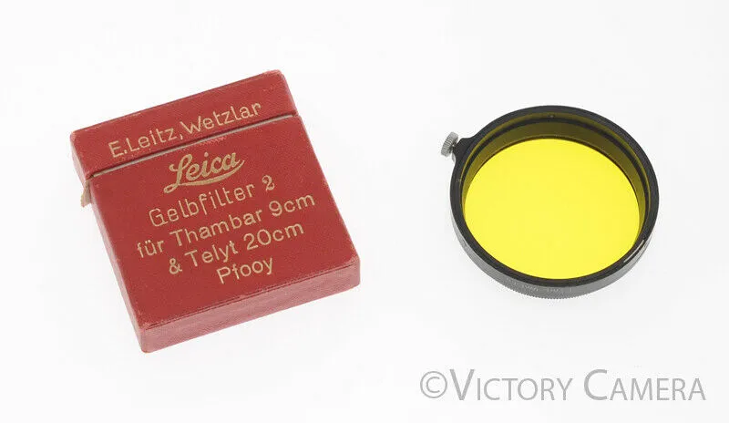 Leica Thambar Slip-on Filter Medium Yellow PFOOY [EXC]