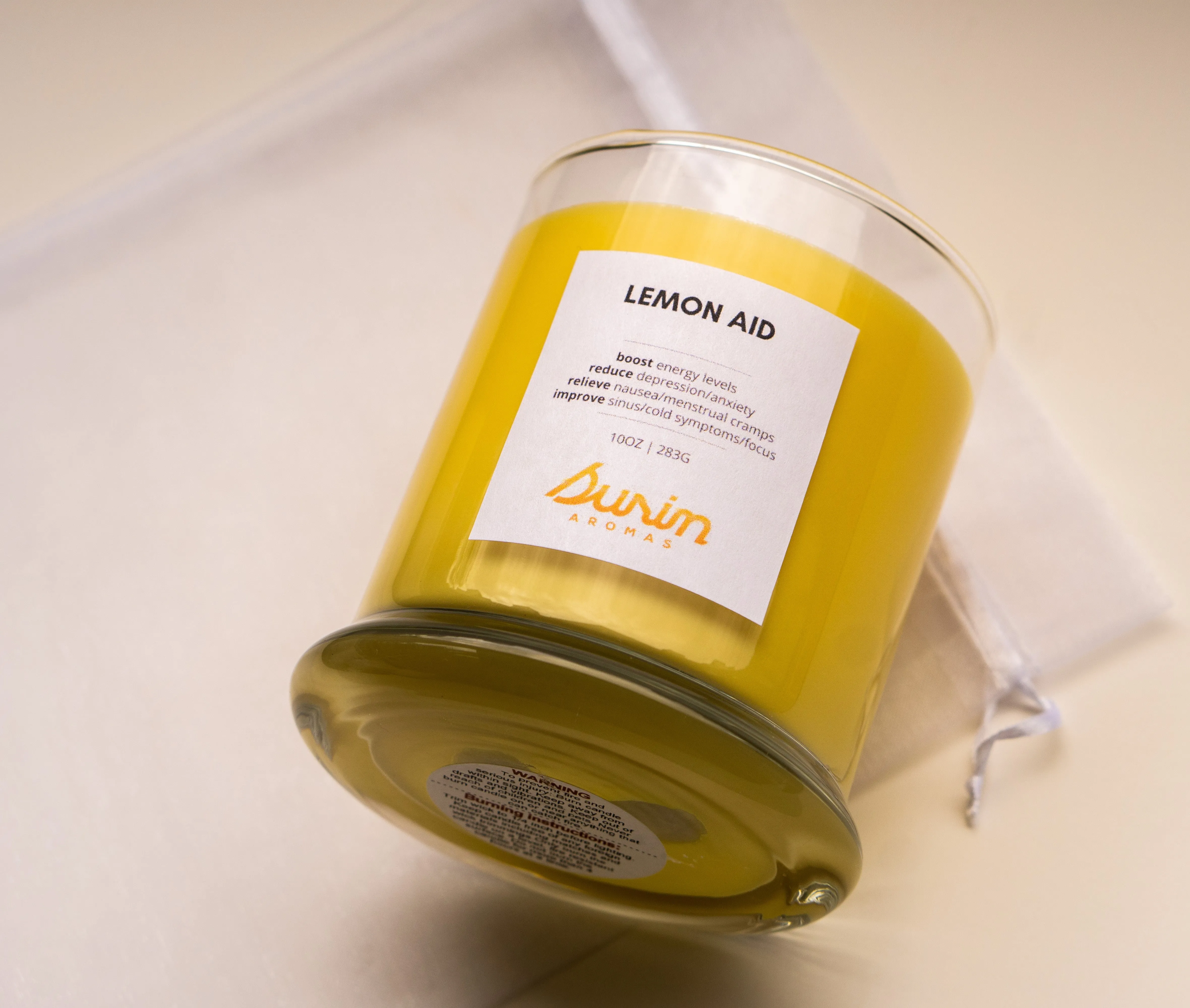 LEMON AID - AROMATHERAPY CANDLE