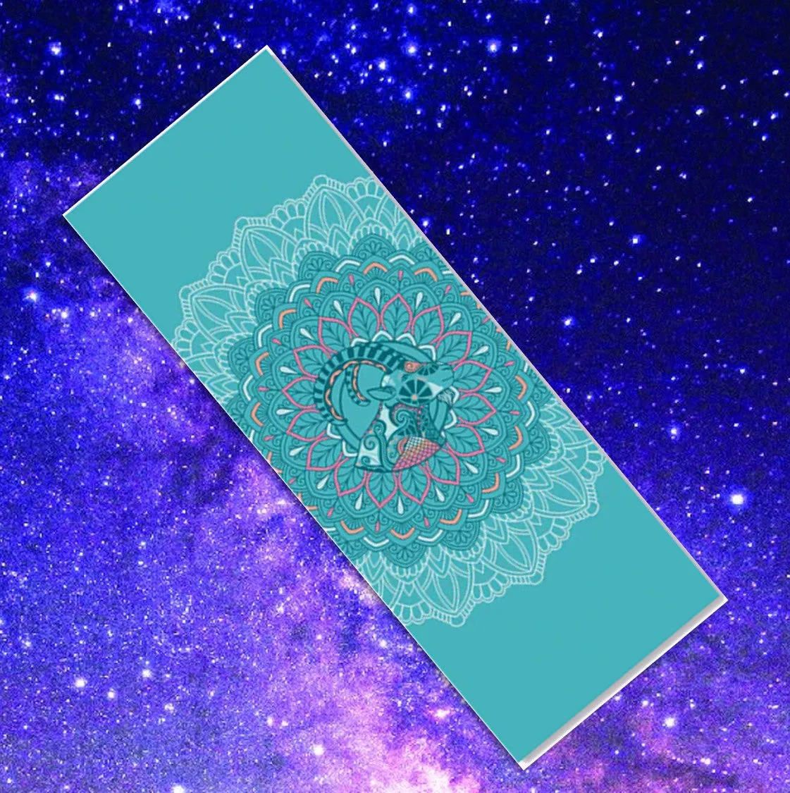 Libra: Yoga Mat for Zodiac Lovers. Personalized Sun Sign Pilates mat. Extra thick, Non Slip. WickedYo.