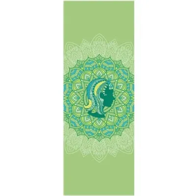 Libra: Yoga Mat for Zodiac Lovers. Personalized Sun Sign Pilates mat. Extra thick, Non Slip. WickedYo.