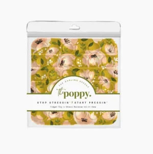 Light Green Floral Poppy