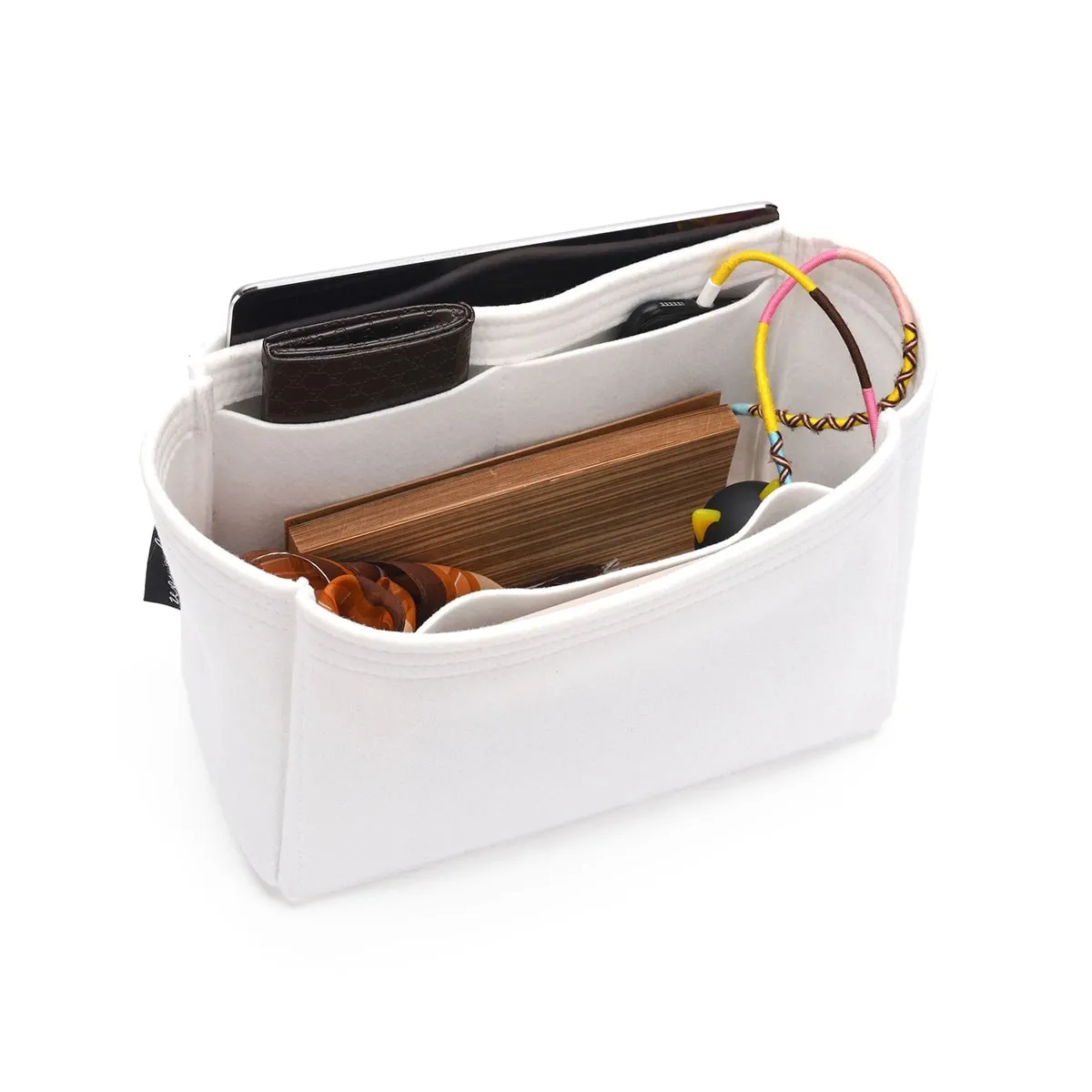 Louis Vuitton Hina MM Purse Organizer Insert, Classic Model Bag Organizer with Ipad Pocket