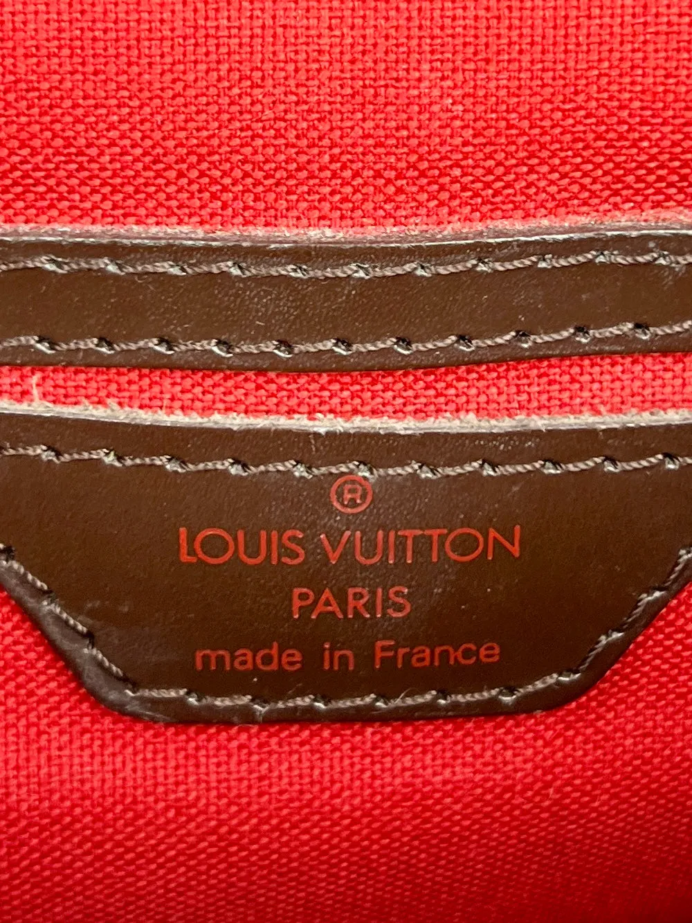 Louis Vuitton Vintage Damier Ebene Soho Backpack, Brown