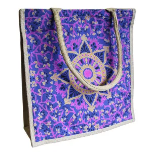 Lrg Shopping Bag Blue Alpana