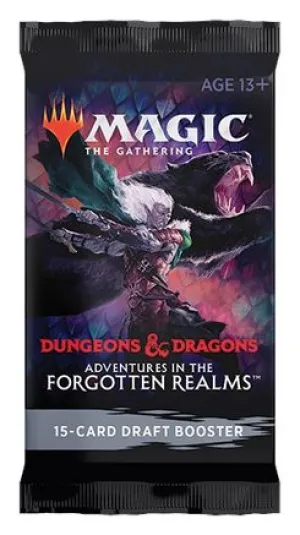 Magic The Gathering: Adventures in the Forgotten Realms Draft Booster