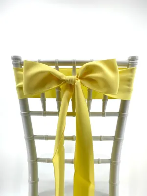 Maize Polyester Sashes