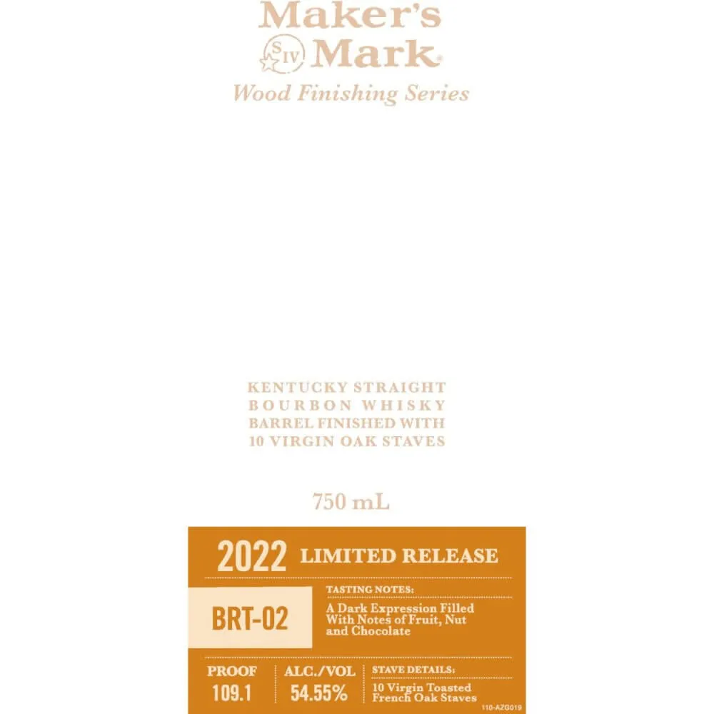 Maker’s Mark BRT-02 Wood Finishing Series 2022