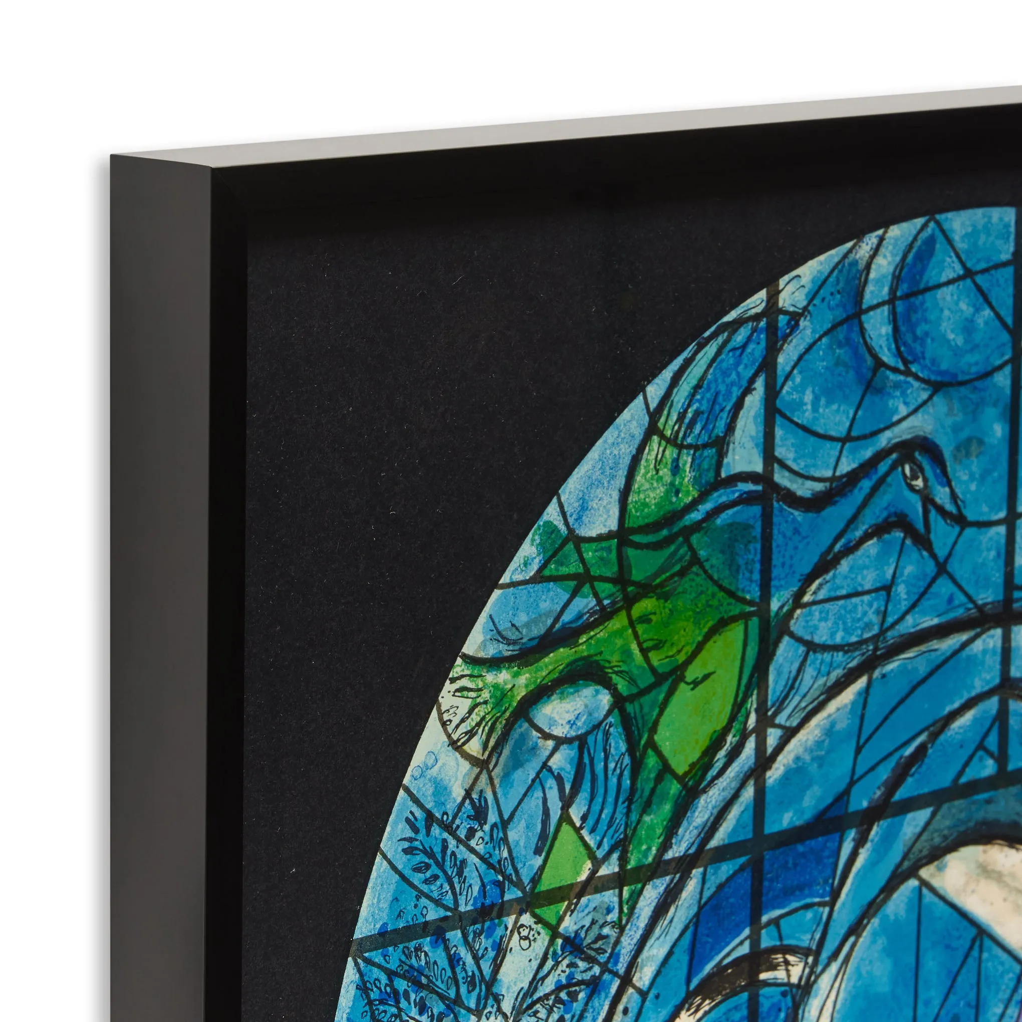 Marc Chagall Windows for Jerusalem Framed Poster