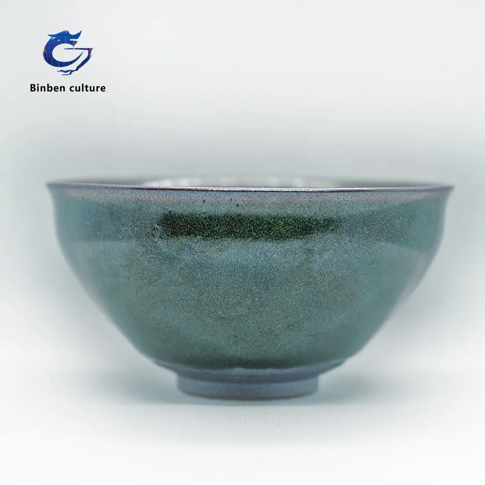 Master Xia Xing Liu Ding Jian Zhan Shu Kou Tea Powder Glaze