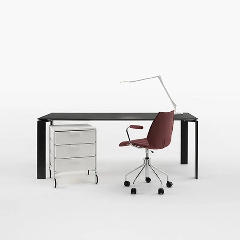 Matte Mobil 3 Drawer Trolley