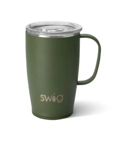 Matte Olive 18oz Mug