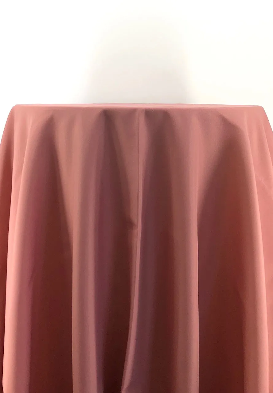 Mauve Polyester Tablecloth