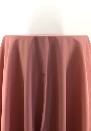Mauve Polyester Tablecloth