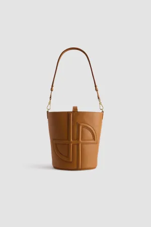 Medium JP bucket bag in leather