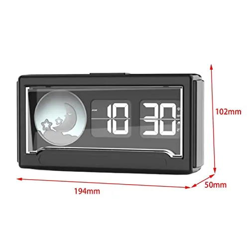 MERISHOPP®Auto Flip Clock Luminous Clock Flip Down Clock for Decoration|Home & Garden | Home Decor | Clocks |1Auto Flip Clock