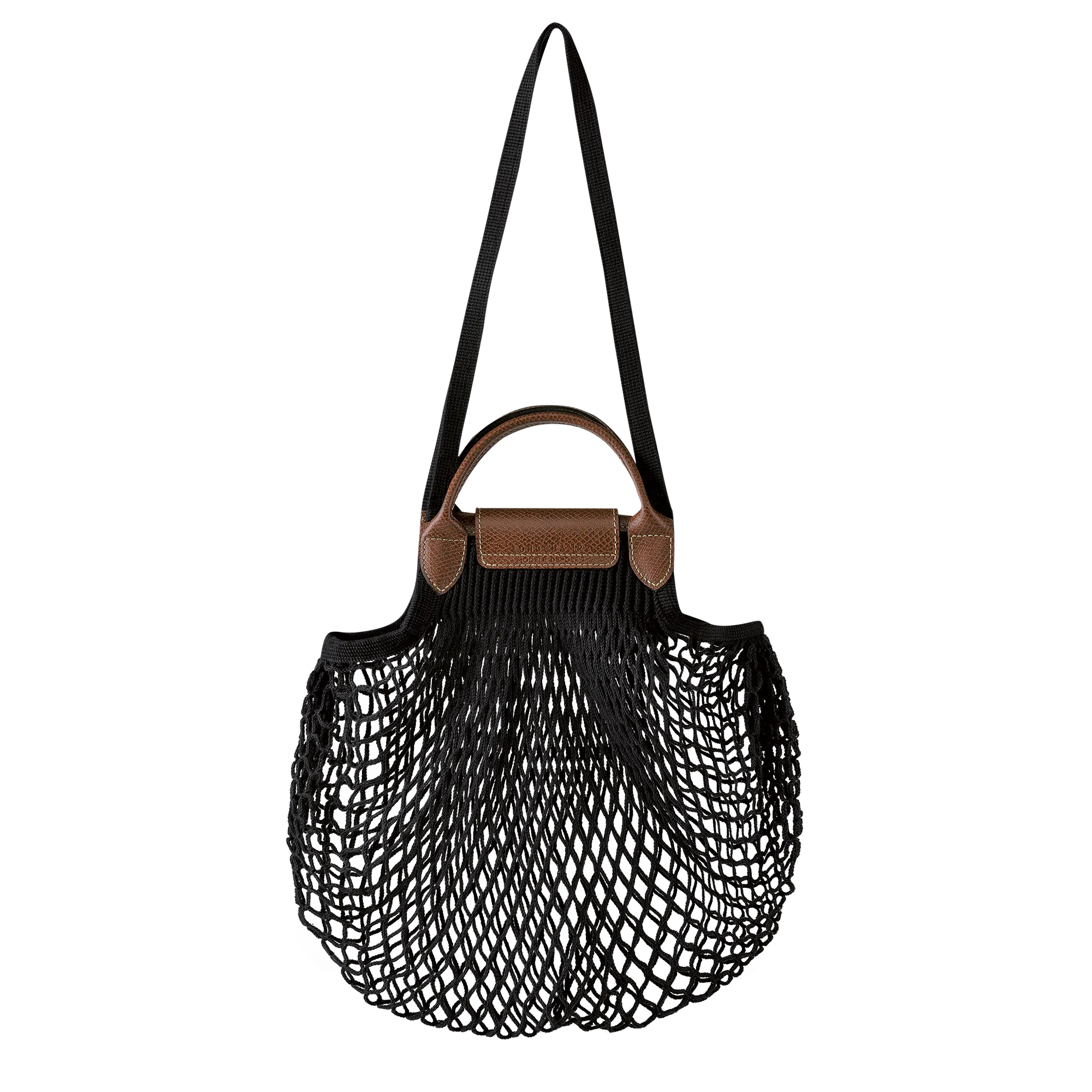 MESH BAG L LE PLIAGE FILET Canvas - Black