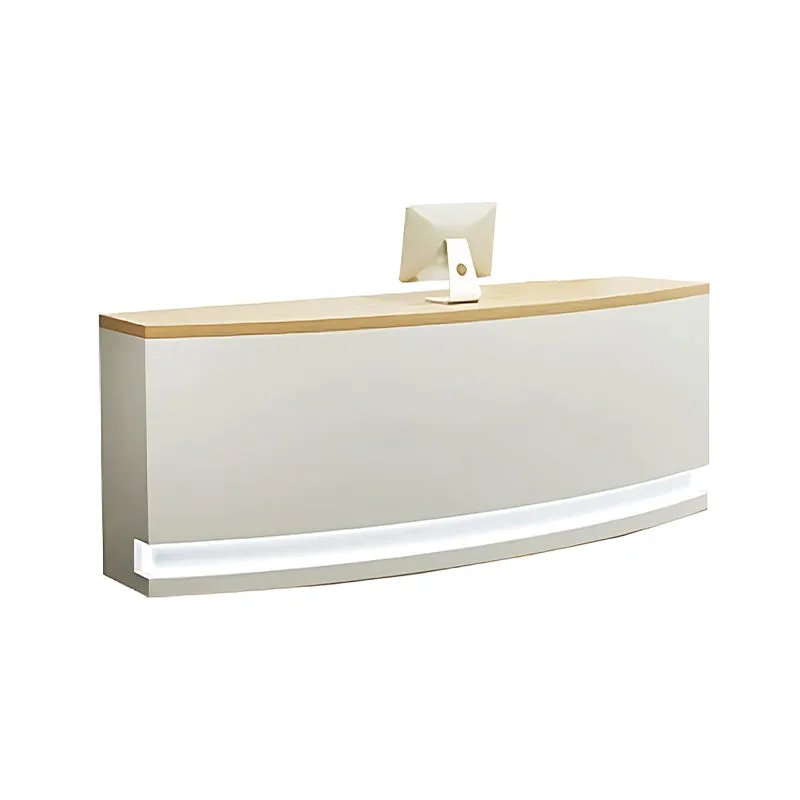 Modern Light Reception Desk