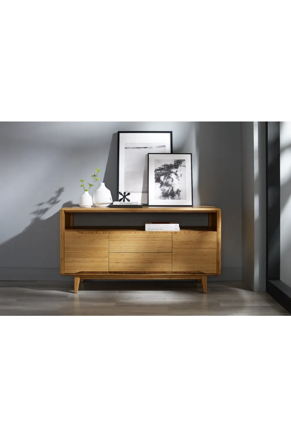 Modern Scandinavian Media Table | Greenington Currant