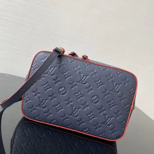 Monogram Empreinte Néonoé Mm Bucket Bag M45306 Marine Rouge 2020
