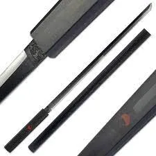 Naruto Sasuke Black Sword Of Kusanagi Wooden Katana for Cosplay |104 Cms|