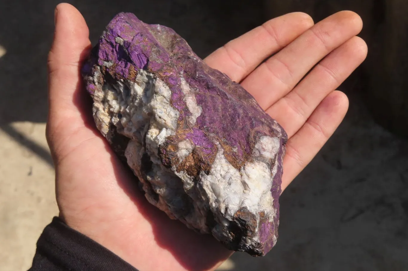 Natural Purpurite Specimens x 3 From Erongo, Namibia