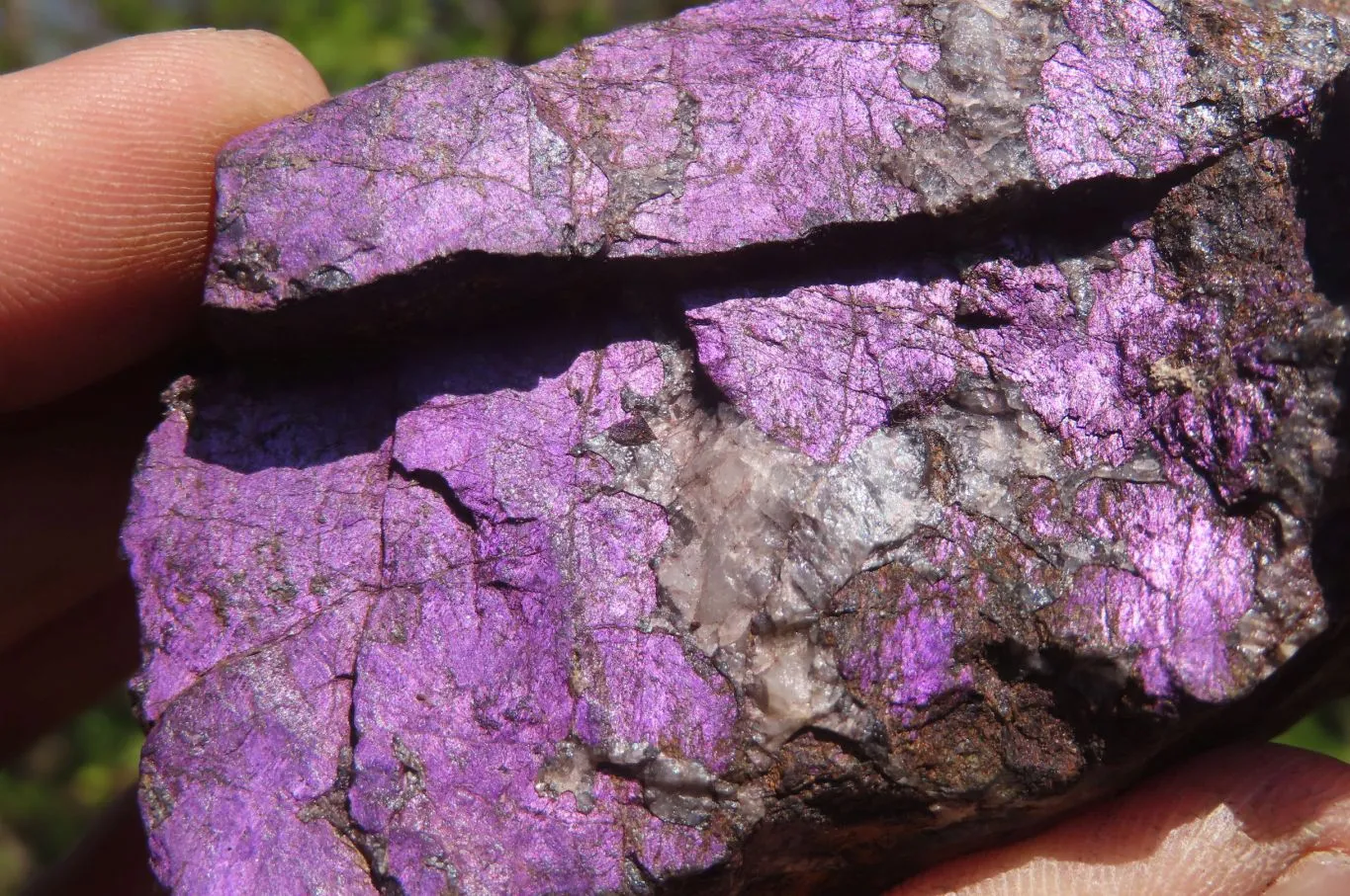 Natural Purpurite Specimens x 3 From Erongo, Namibia
