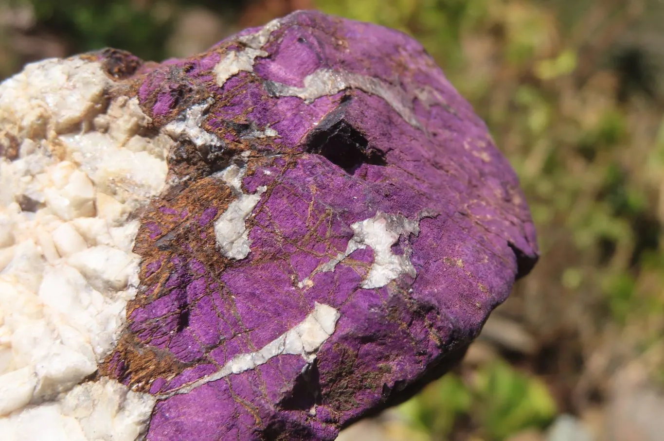 Natural Purpurite Specimens x 3 From Erongo, Namibia