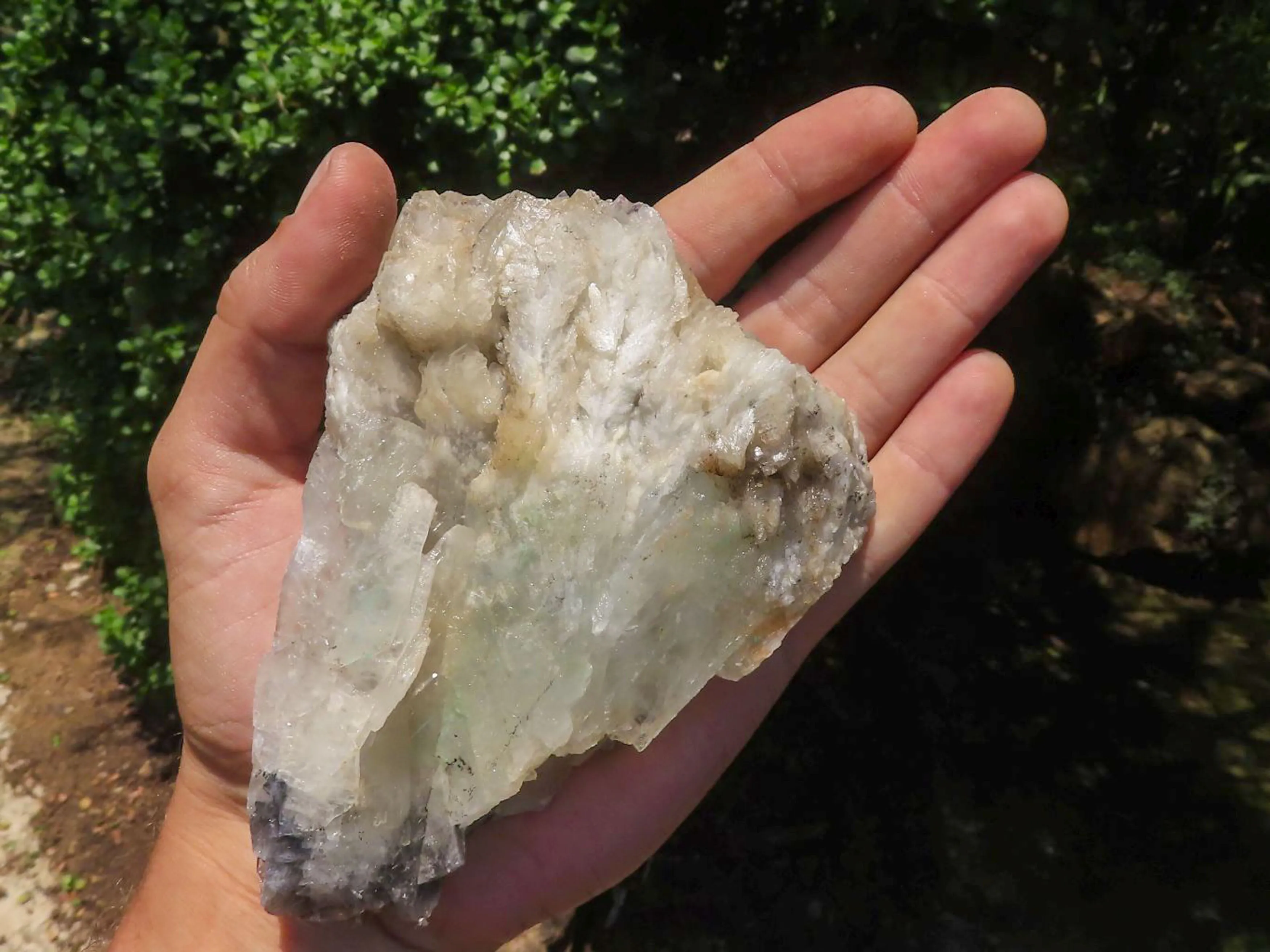 Natural Rare Bladed Barite Specimens x 4 From Tenke Fungurume, Congo