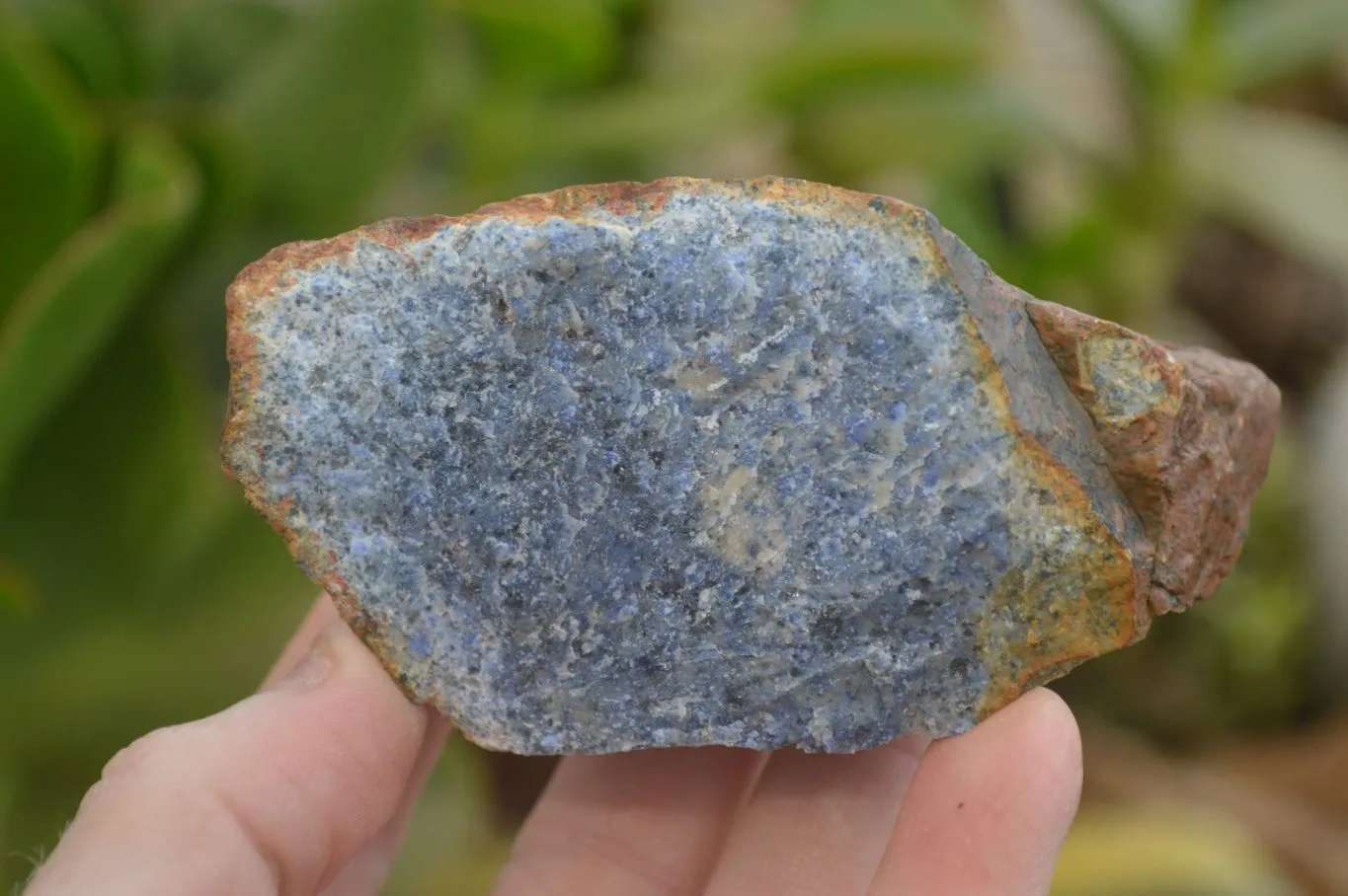 Natural Rare Dumortierite Cobbed Specimens x 12 From Mozambique
