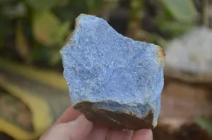 Natural Rare Dumortierite Cobbed Specimens x 12 From Mozambique