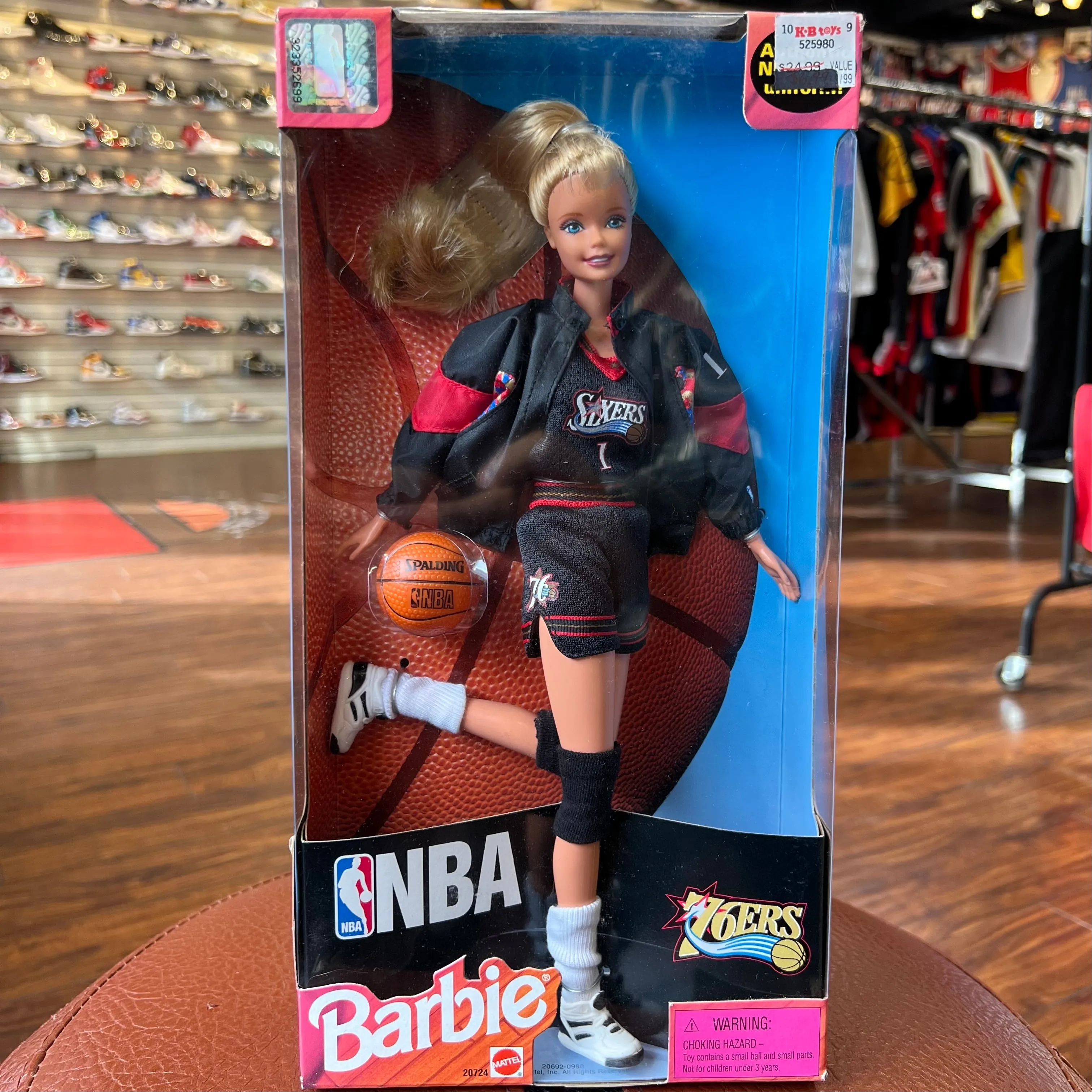 NBA Barbies 1998