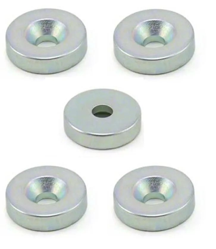 Neodymium Magnets Thickness : 5mm Hole : 5.5 - 6mm