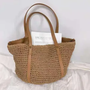 New Bucket Cabbage Basket Shoulder Bag