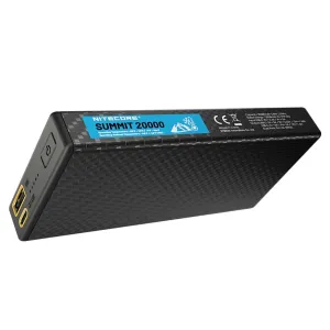 Nitecore Summit 20000, 20,000mAh USB Power Bank for Low Temperature