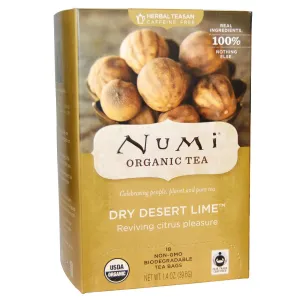 Numi Dry Desert Lime Tea 18ct