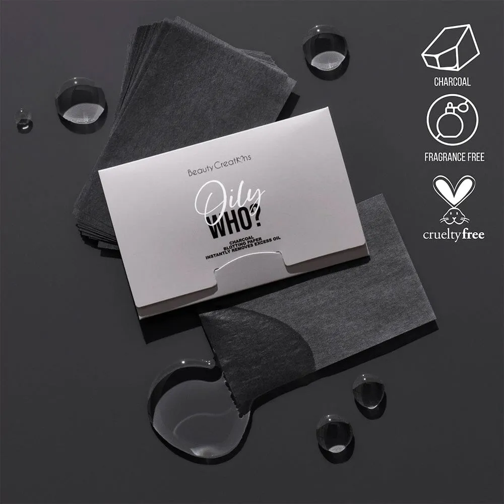 Oily Who? Charcoal Blotting Paper (4 units)