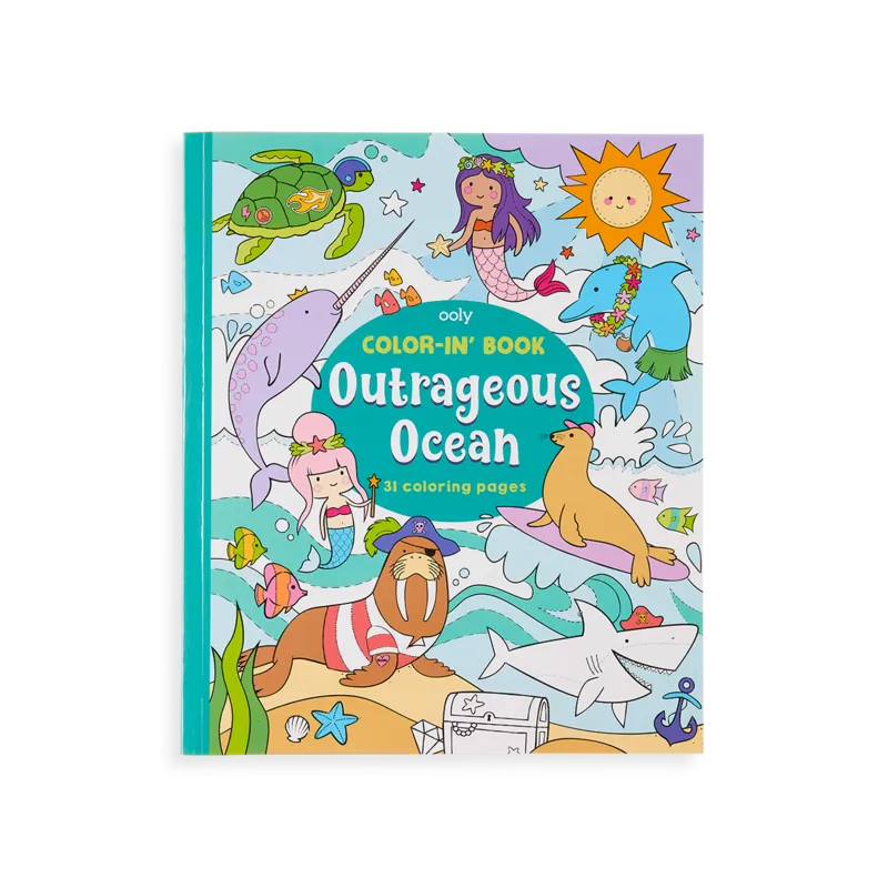 Outrageous Ocean Coloring Book