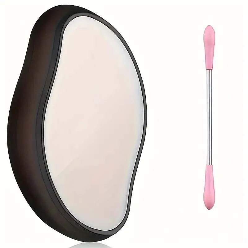 Painless Crystal Glass Hair Removal Eraser for Easy Body Care