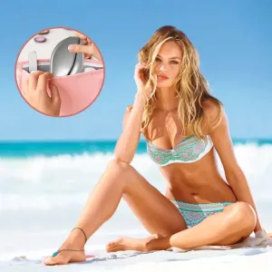 Painless Crystal Glass Hair Removal Eraser for Easy Body Care