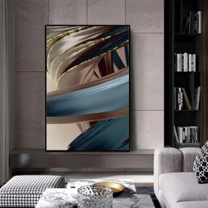 Painting Mantra Canvas Painting Tela Plumas de luxo Decorative Art For Living Room, Modern Aesthetic Home & Wall Decor (Size:23x35 Inch)