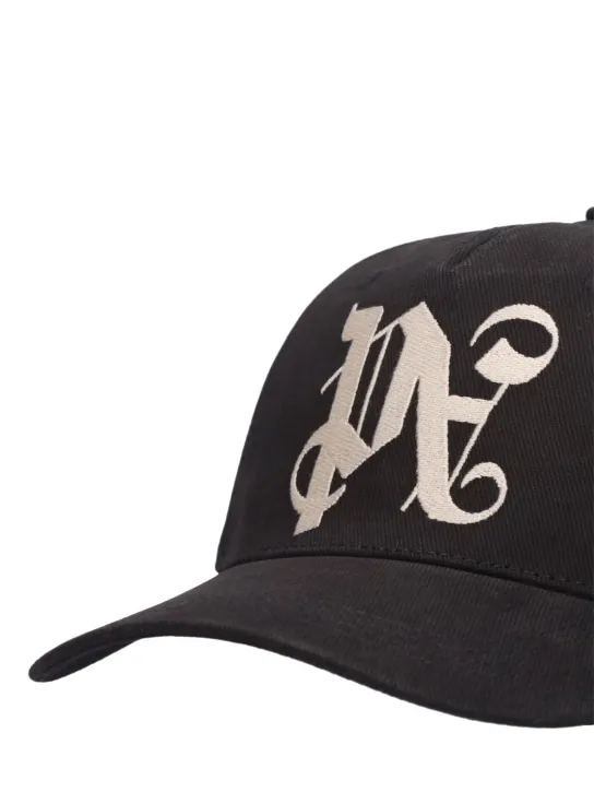 Palm Angels   Monogram cotton baseball cap 