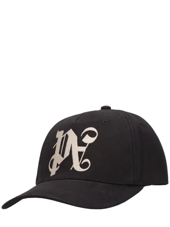 Palm Angels   Monogram cotton baseball cap 