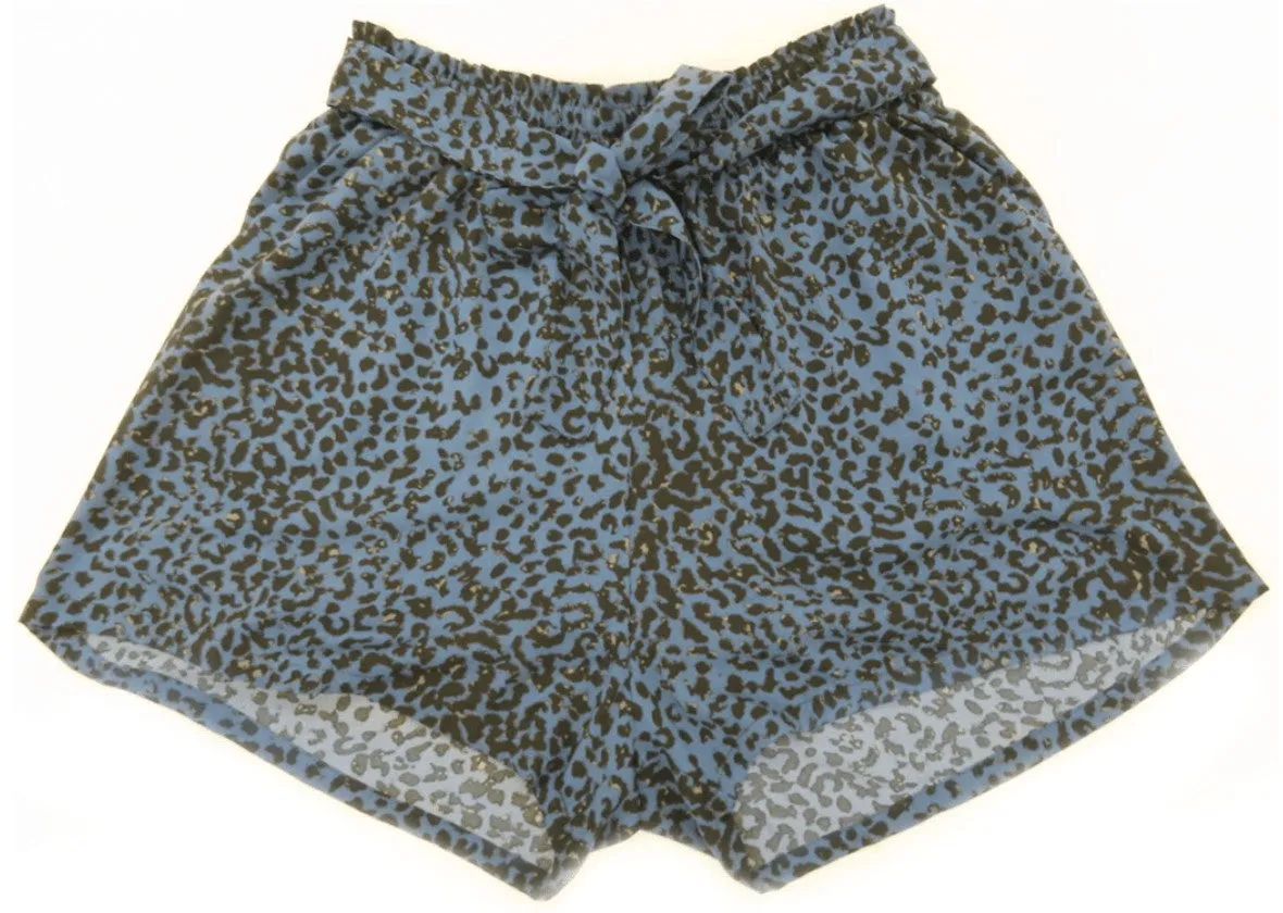 Paper Bag Waist Belted Shorts.